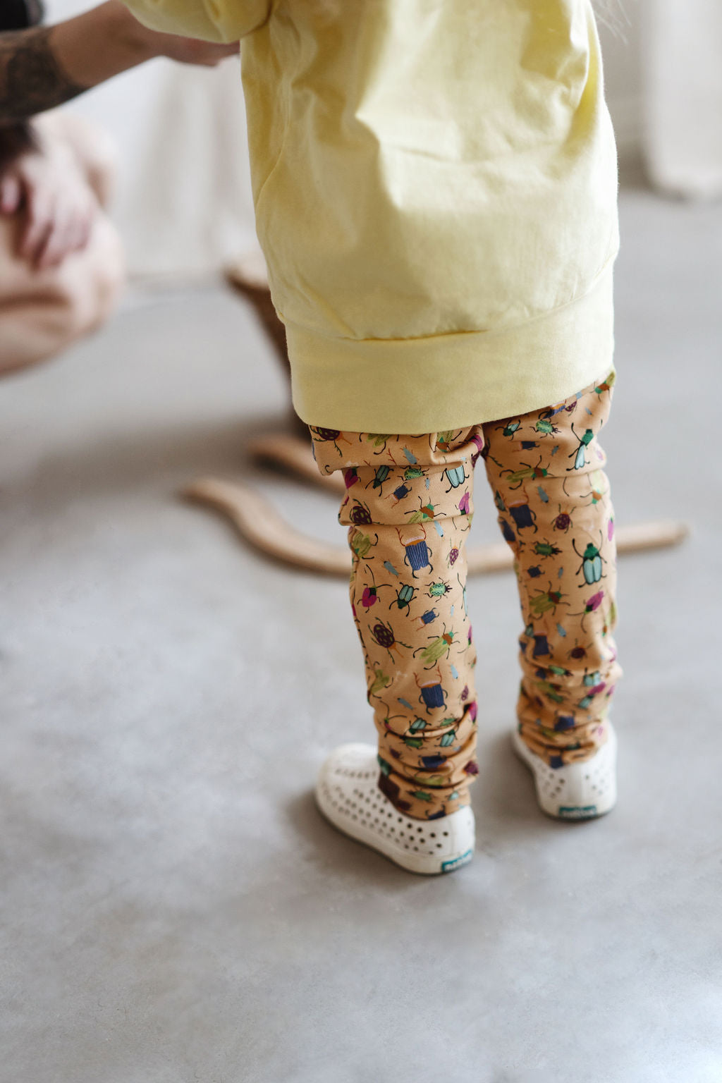 JAUNE CANARI - Jersey de coton biologique certifié GOTS