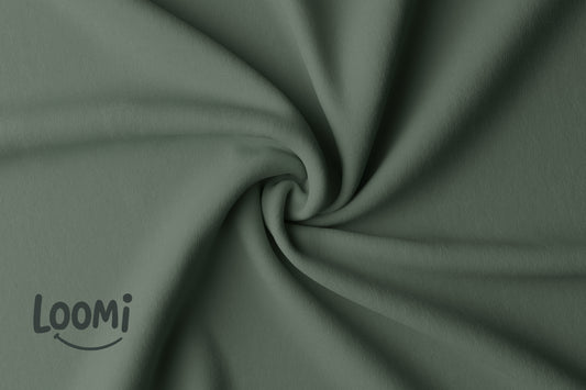 OLIVE - Jersey de coton biologique certifié GOTS